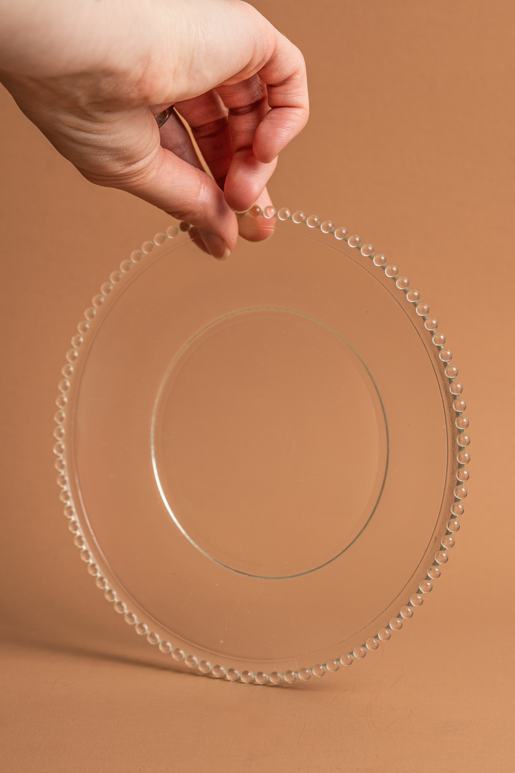 Mabel Beaded Glass Plate