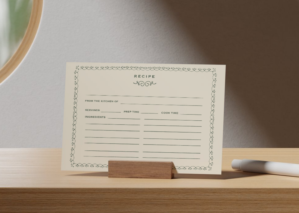 Gemma Recipe Cards
