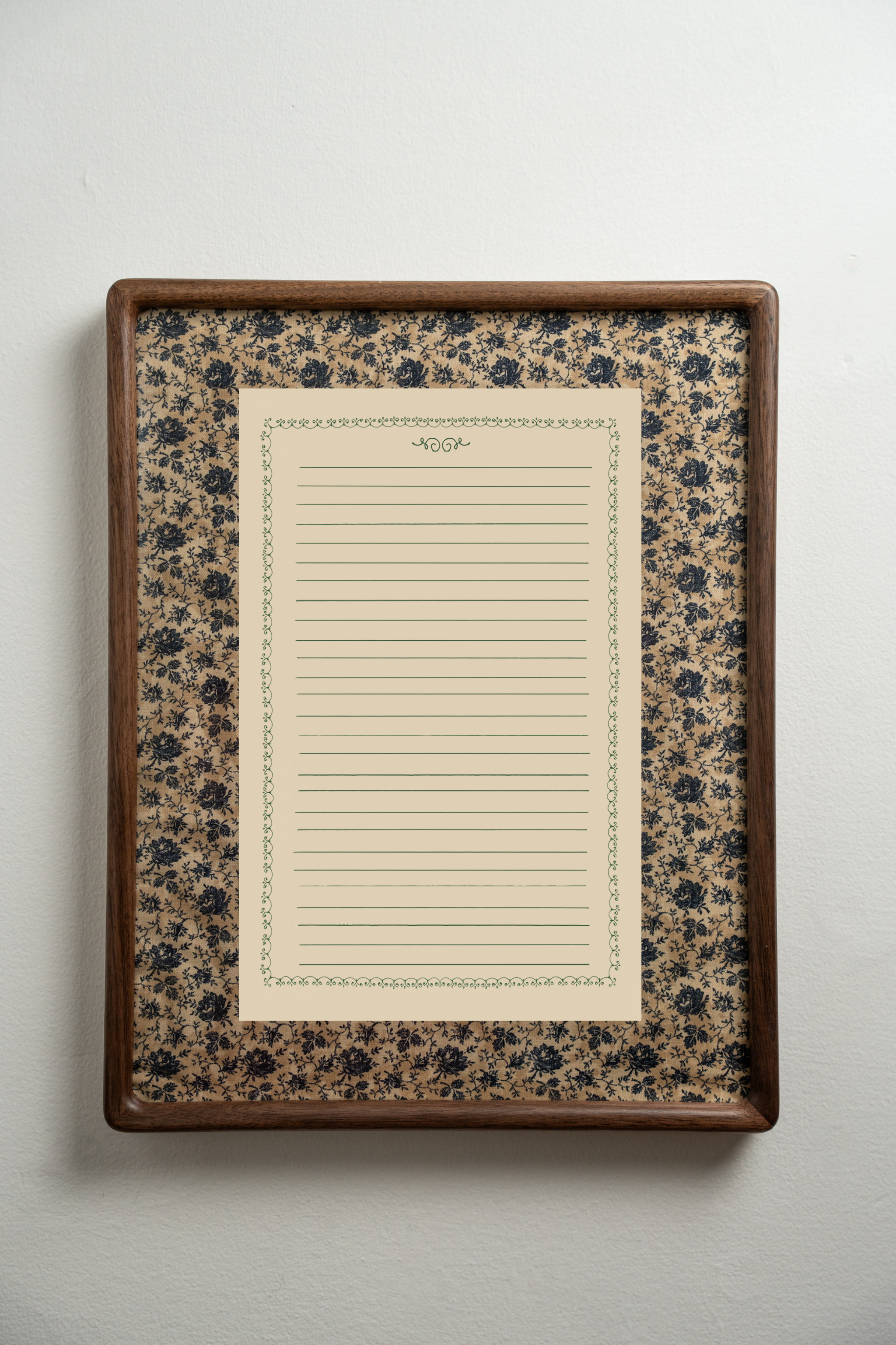 Gracie Custom Framed Letter