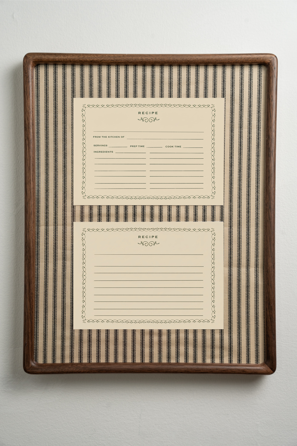 Gwen Custom Recipe Card